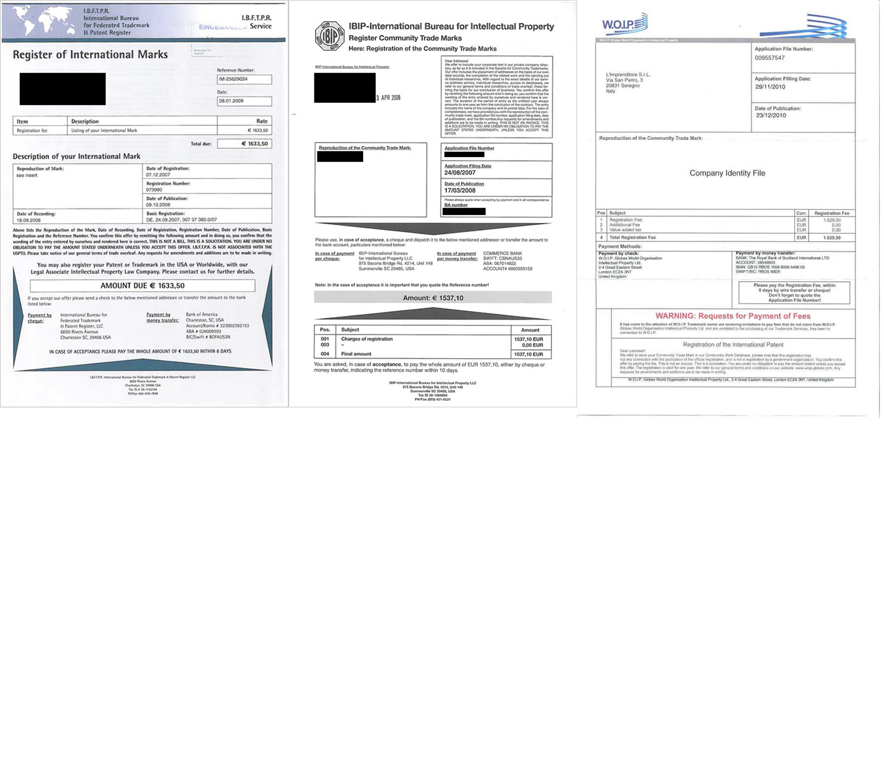 invoices